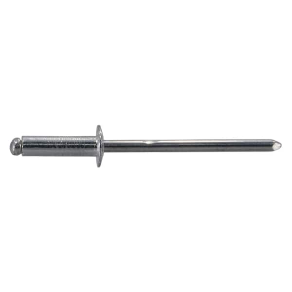 Midwest Fastener Blind Rivet, Dome Head, 1/8 in Dia., 1/4 in L, Aluminum Body, 100 PK 53934 - main